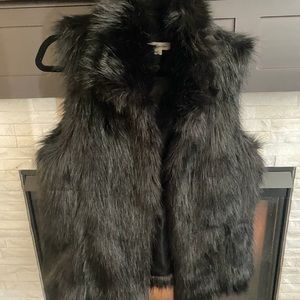 Calvin Klein, faux fur vest
